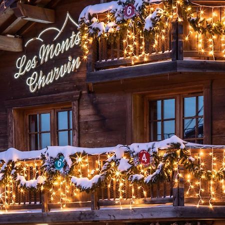 Les Monts Charvin Hotel คูร์เชอแวล ภายนอก รูปภาพ