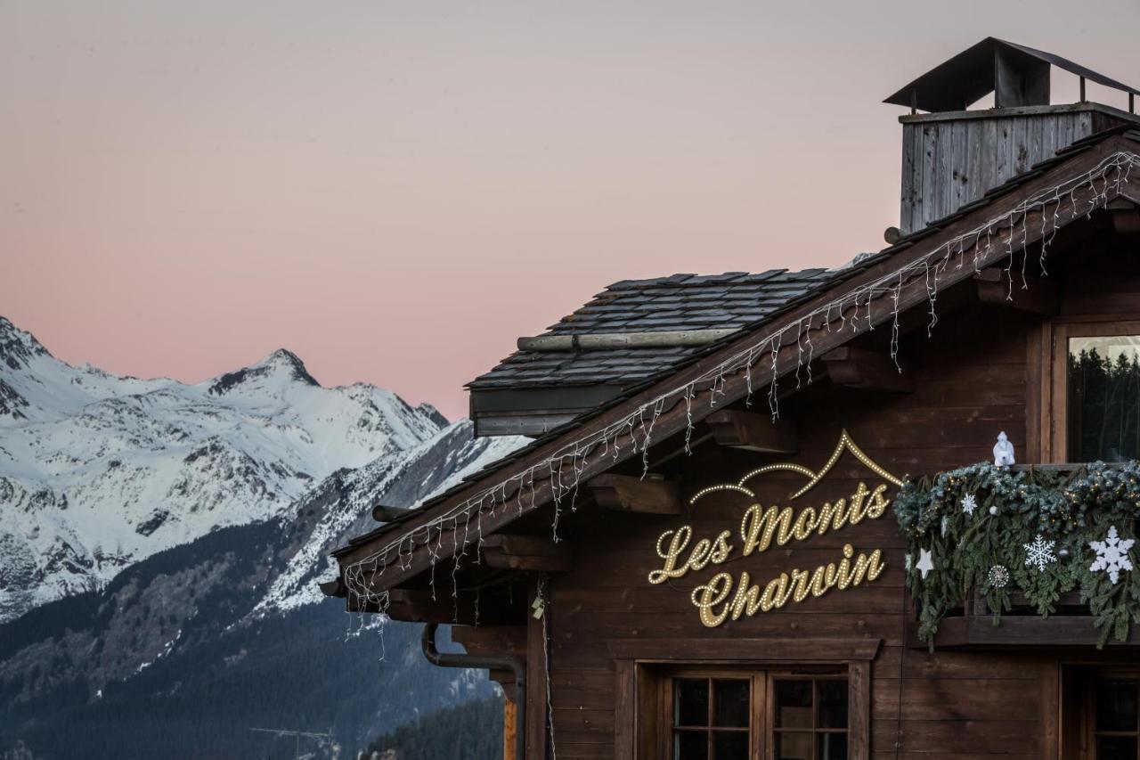 Les Monts Charvin Hotel คูร์เชอแวล ภายนอก รูปภาพ