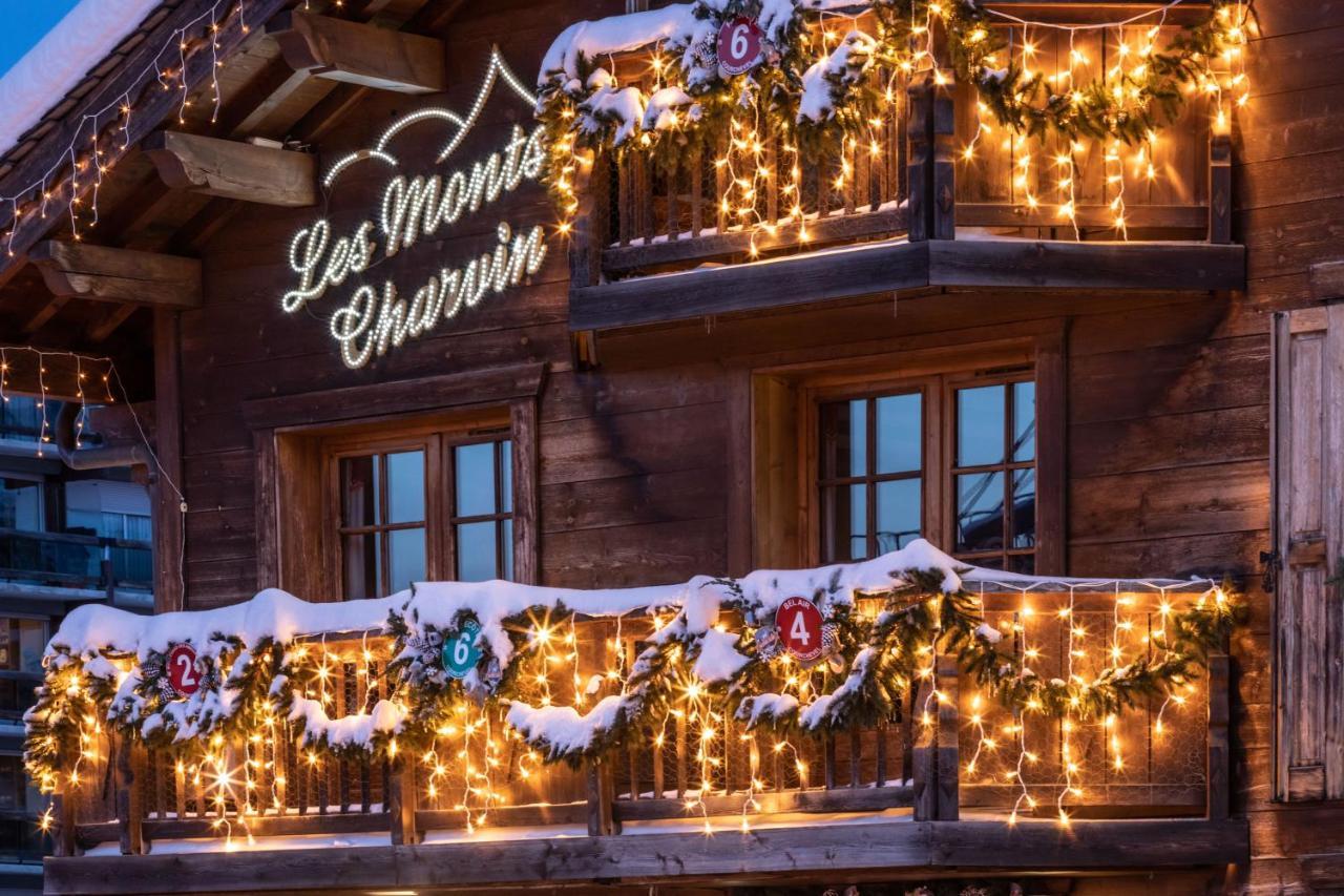 Les Monts Charvin Hotel คูร์เชอแวล ภายนอก รูปภาพ